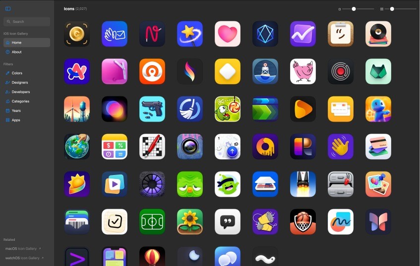 iOS Icon Gallery