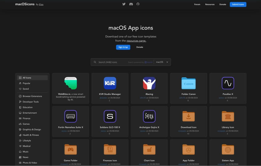 MacOSicons